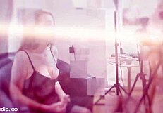 Stepmum shows student how to suck cock at wild party