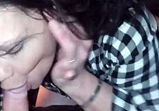 Big white cock teasing that tight pussy with a monster dick