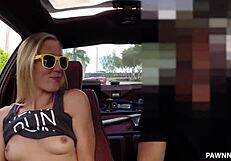 Hey, this country girl needs cash, so she trades sex at the pawn shop