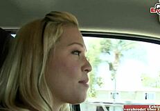 blonde slut with natural tits gets picked up by bbc