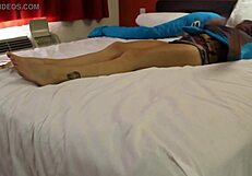 vore - freyja vs poltergeist, bound and swallowing toes