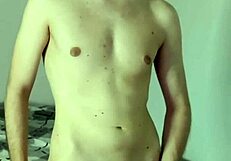 Huge Cum Orgasm From Bedroom Masturbation On Webcam