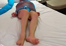 vore - freyja vs poltergeist, bound and swallowing toes