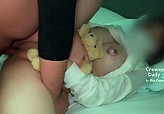 Asian Teen Creampied In Doggystyle!