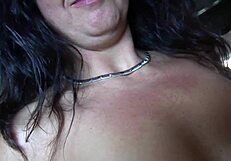 Toda una señora outside, total guarra in bed with wild 3some action.