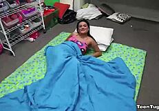 feeling naughty with brunette teen pov handjob emotions