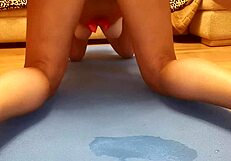 Close-Up Pussy Licking And Eating Sweet Wet Shaved Pussy, Oral For Latina Milf With Perfect Ass Legs Boobs, Censored Doggy Fuck