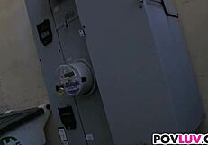 i'm blonde teen stacie andrews loving this pov fucking