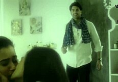 lesbians exploring each other in intimate ways