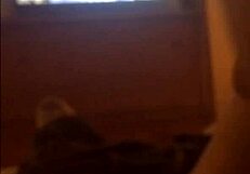 Allison boldly swallows cum after bareback blowjob