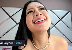 Crystal Leyner shows off her big tits and ass skills