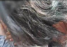 Desi Step Aunty's Outdoor Sex in Ganne Ki Khet! Wild Chudai!