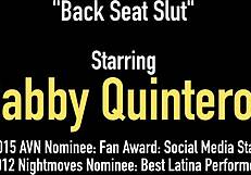 dick sucking mexican milf gabby quinteros blows in car 😈