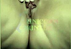 Fat Latina Curvy Amateur Rubs Pussy And Fingers Ass In Bed