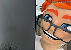 French Maid Aviana Blowjob Handjob Facial