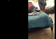 Sol, a young blonde, enjoys wearing miniskirts and high heels