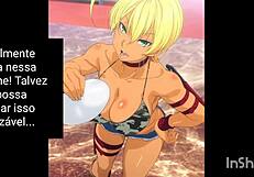 Ikuno Mito Humiliates You In Kitchen With Jerk Off Instructions!