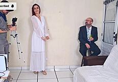 Noiva, you banging the photographer? Almost got caught in steamy POV action!