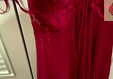 Stepmom walks in on stepson jerking with her panties nearby