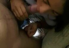 Sucking that dick so deliciously, homemade amateur blowjob.