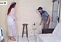 Noiva, you banging the photographer? Almost got caught in steamy POV action!