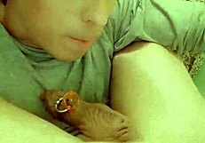 Julia Porn masters autofellatio, cumming in her own mouth, isn’t that wild?