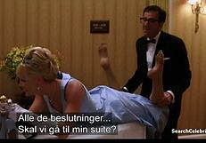 Charlize Theron gives steamy blowjob in 2004 Peter Sellers flick.