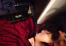 sexy and horny brunette licking ass and fucking hard with a big cock