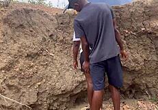 Local village girl shows off her chubby, mature curves at the sexy country ranch