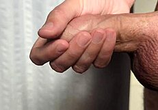 Cumshot In Morning Light!