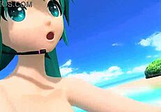Goddess Hatsune Miku Reveals Full Nude Body In Emotional Display