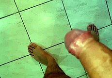 Hey, check this Italian amateur clip after a steamy shower moment