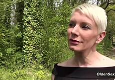 Milf Picked Up in Forest for Raw Hard Fucking
