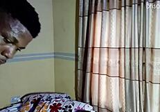 Can This Curvy Ebony's Big Ass Handle Monster Cock Brison's Pounding?