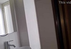 Wow, Italian Amateur Cums Hard After Seeing Stepmom in Shower With Huge Cock!