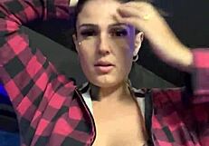 Almost expelled from gym for bouncing hard tits