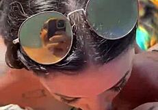 Me and my friend craved cock and cum, so we hunted while our husbands drank