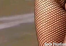 Sexy Wet Erotic Pantyhose Stockings Orgy with Wild Lesbian Action