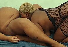 menage with a 9-month pregnant latina brunette in rough bbw action