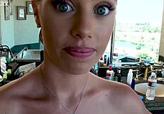 Nicole Aniston bangs every guy she dates in wild sessions. Her huge tits bounce with every thrust.