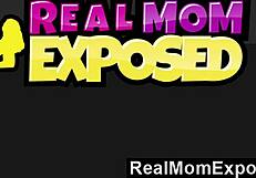 Blonde milf bent over for big black cock facial