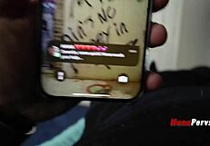 gilf ties herself up for step grandson in taboo old and young scene.