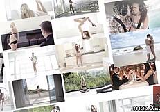 spontaneous fuck with redhead lacy lennon bent over!