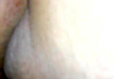 She's licking her all over.