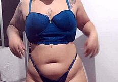 Fucking Deliciously on Husband's Dick with Big Ass!