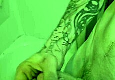 Rubing My Cock In And Out Of The Shower