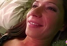 Solo Masturbation Turns Sensual Lesbian Sex For Brunettes