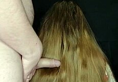 i came on my stepmom's long hair and she didn't mind