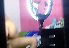 cuckold watches us fucking his wife's ass riding cock