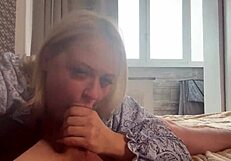 Step Son Chats Then Fucks Horny Mother with Huge Cock and Assfucking